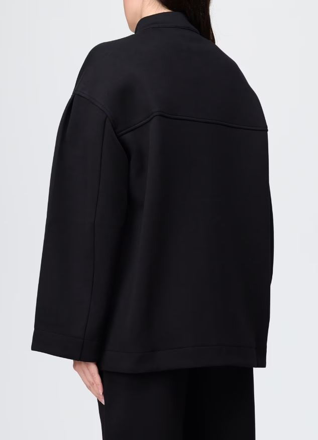 Max Mara High Neck Black Sweatshirt