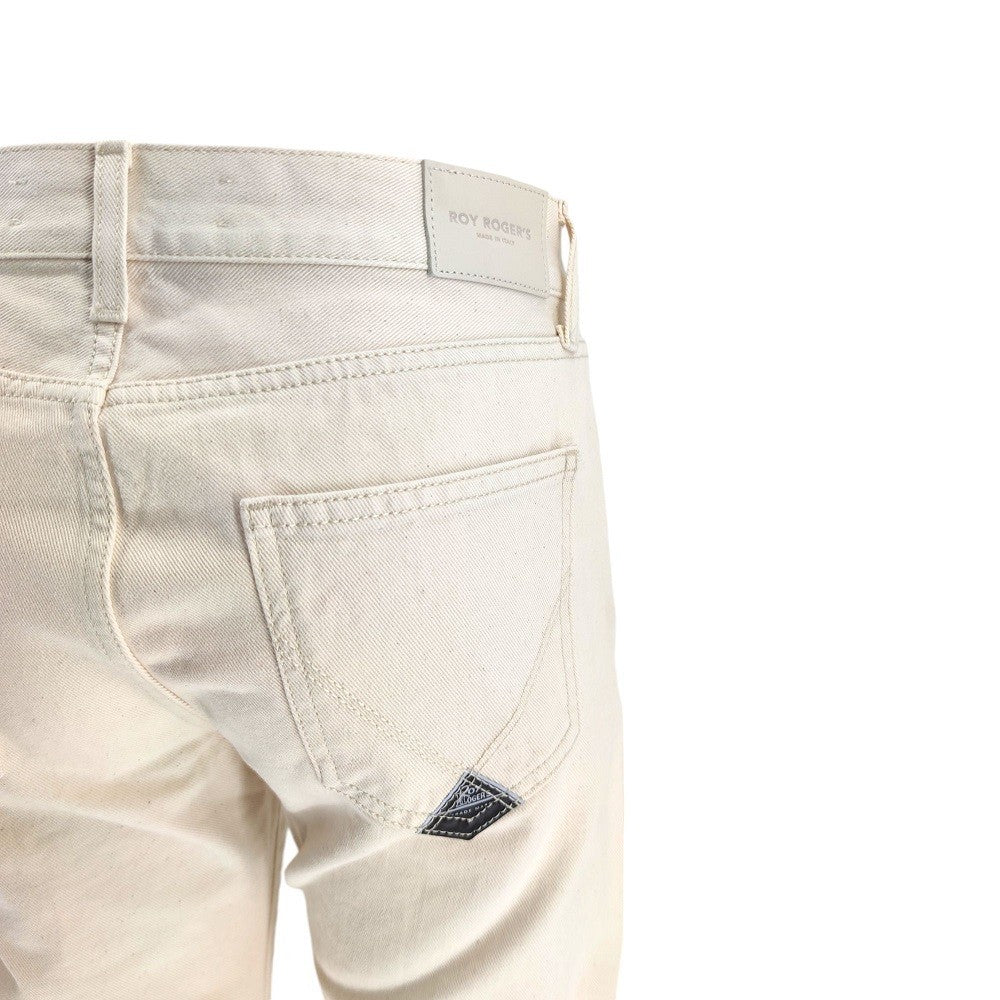 Roy Rogers Lightweight Relaxed Fit Boyfriend Cuffed Jeans