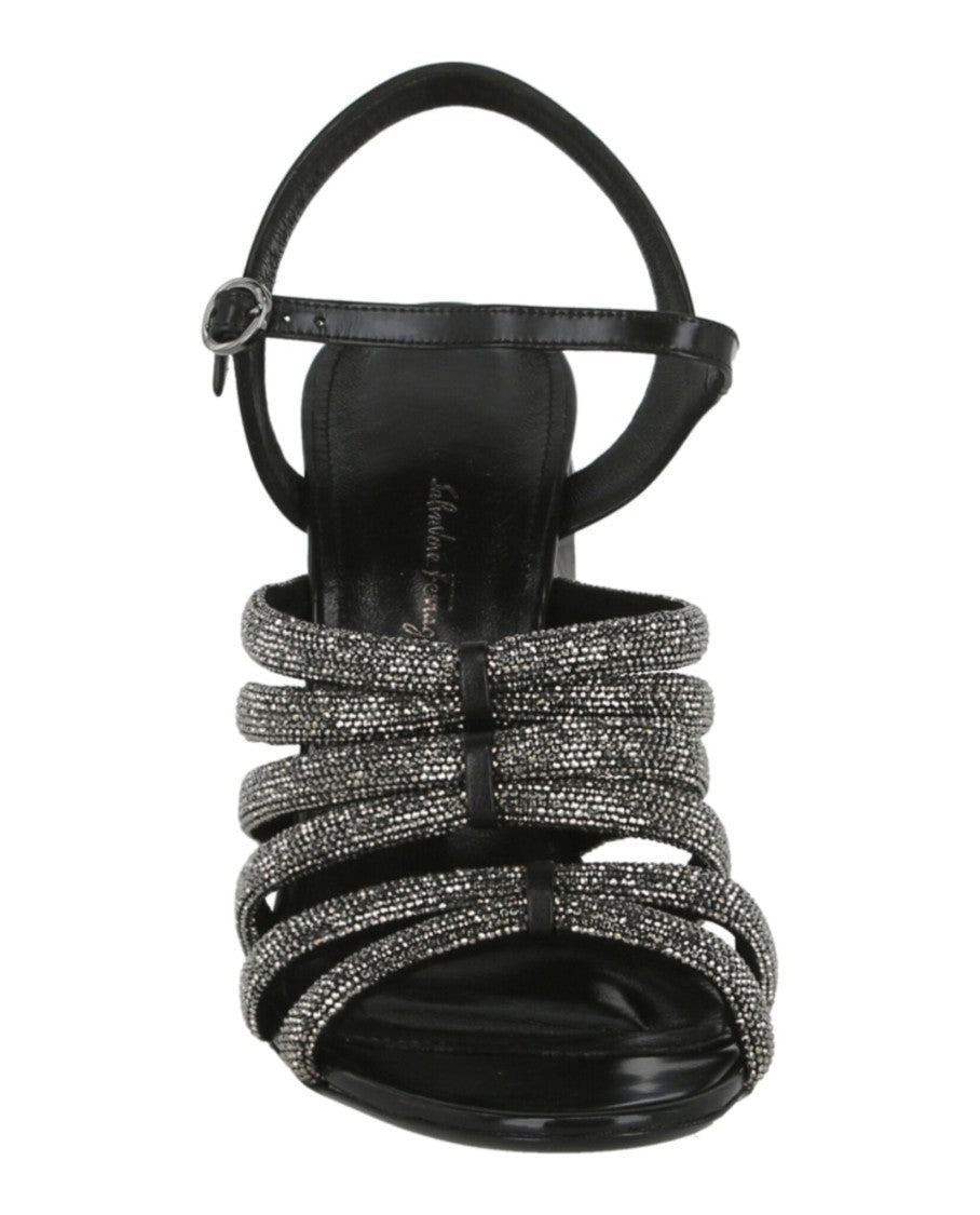 Ferragamo Amalia Embellished Strappy Sandals