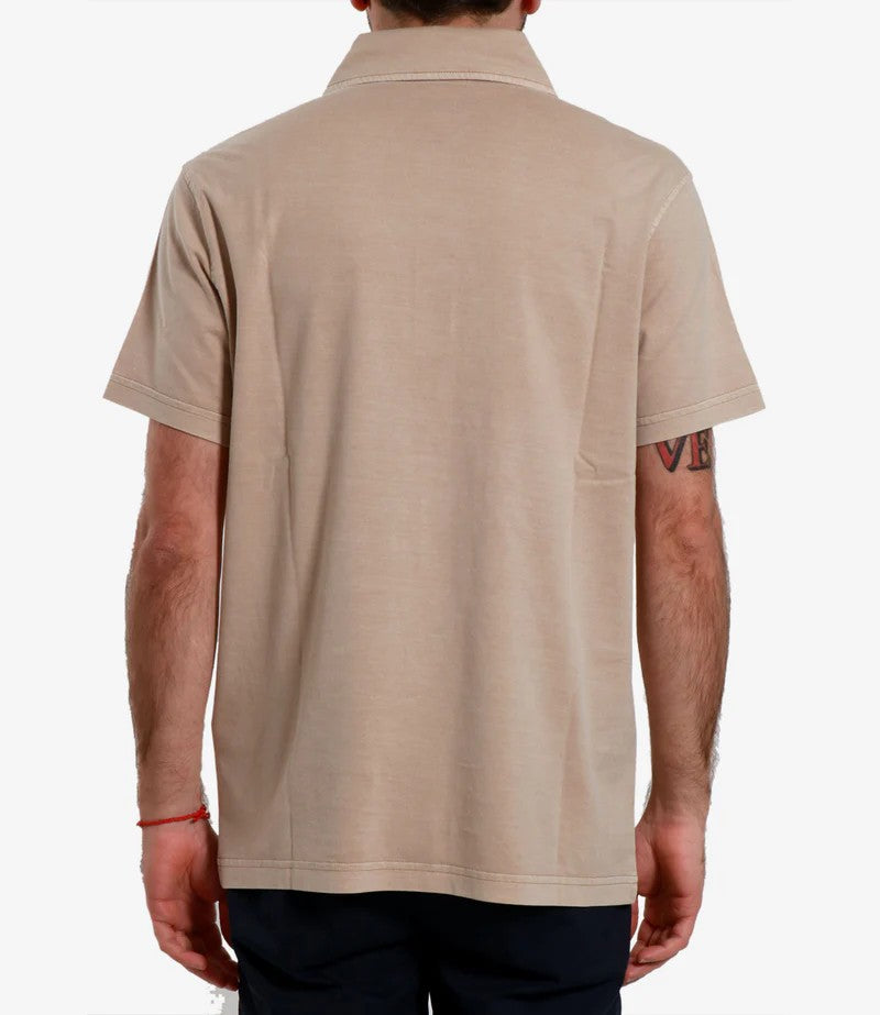Fay Short-Sleeved Polo Shirt With Classic Collar