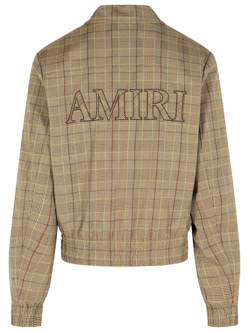 Amiri Beige Virgin Wool Blend Jacket