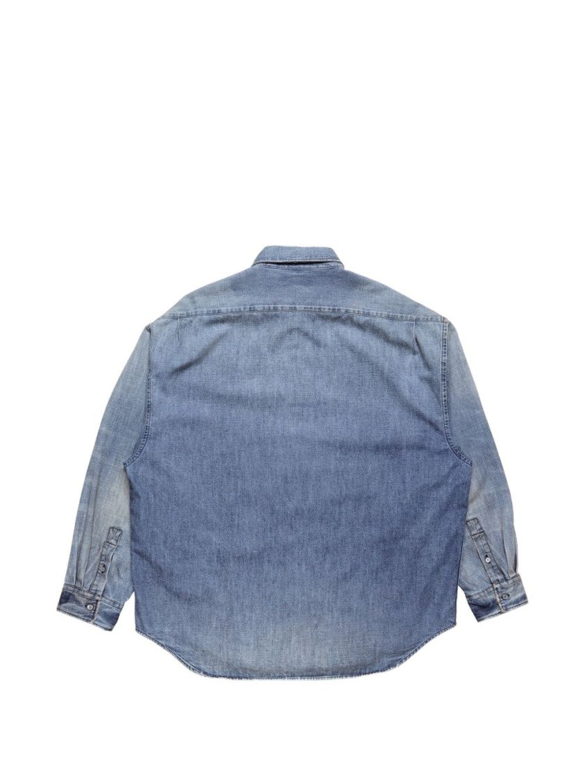 Acne Studios Vintage Wash Oversized Denim Shirt