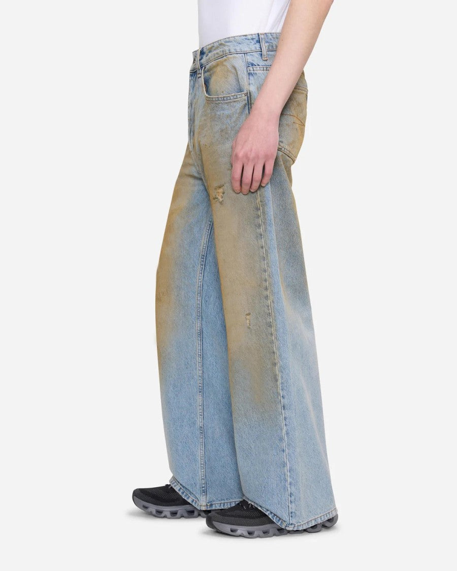 Flaneur Relaxed Wide-Leg Denim Jeans