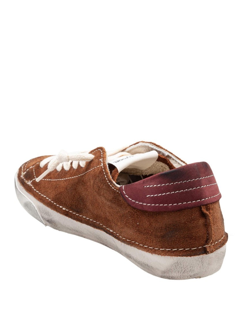 Philippe Model Prsx Suede Sneakers In Cognac