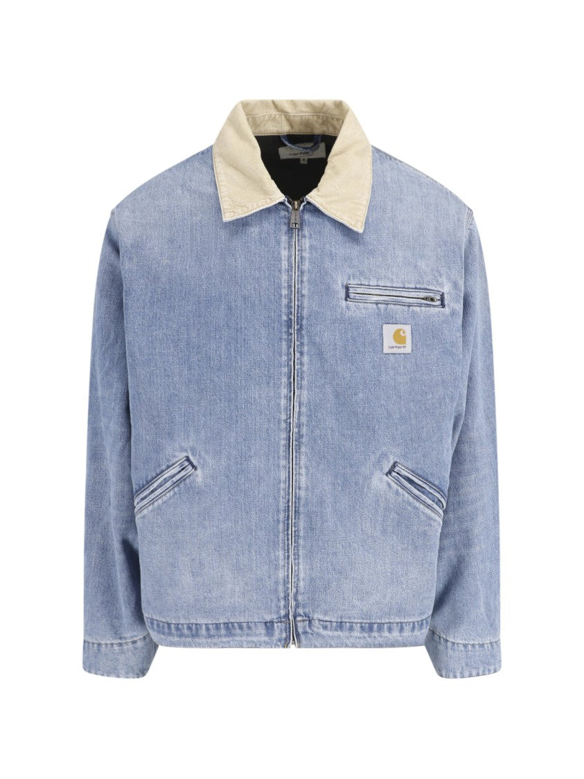 Carhartt Wip Light Blue Og Detroit Denim Jacket