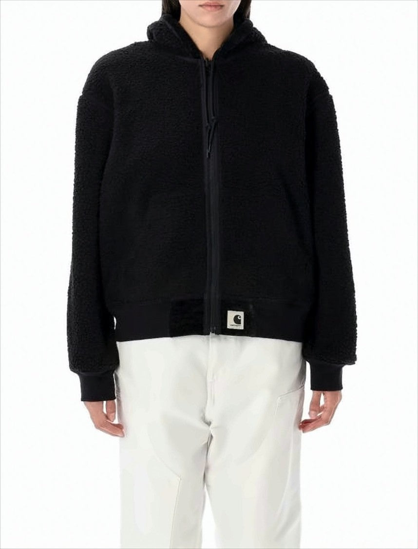 Carhartt Wip Textured Zip-Up Jacket With Attached Hood