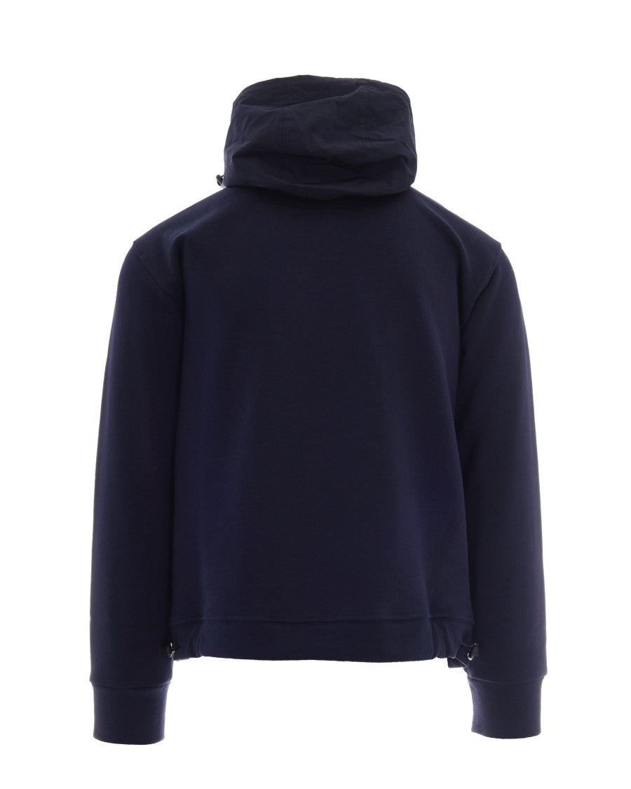 Ballantyne Technical Fabric Hoodie With Adjustable Features And Embroidered Detail