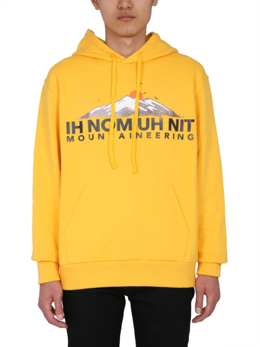 Ih Nom Uh Nit Graphic Print Hoodie With Drawstring