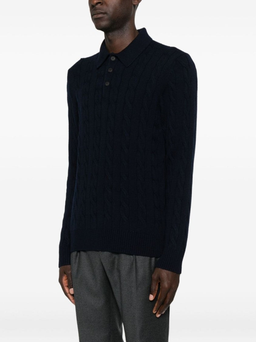 Gran Sasso Classic Black Sweater With Timeless Silhouette