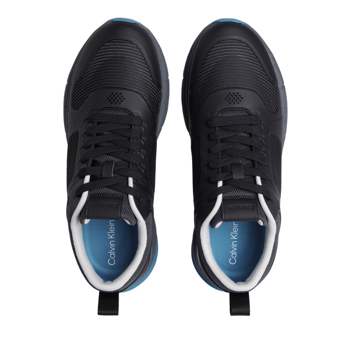 Calvin Klein Black Breathable Low-Top Sneakers