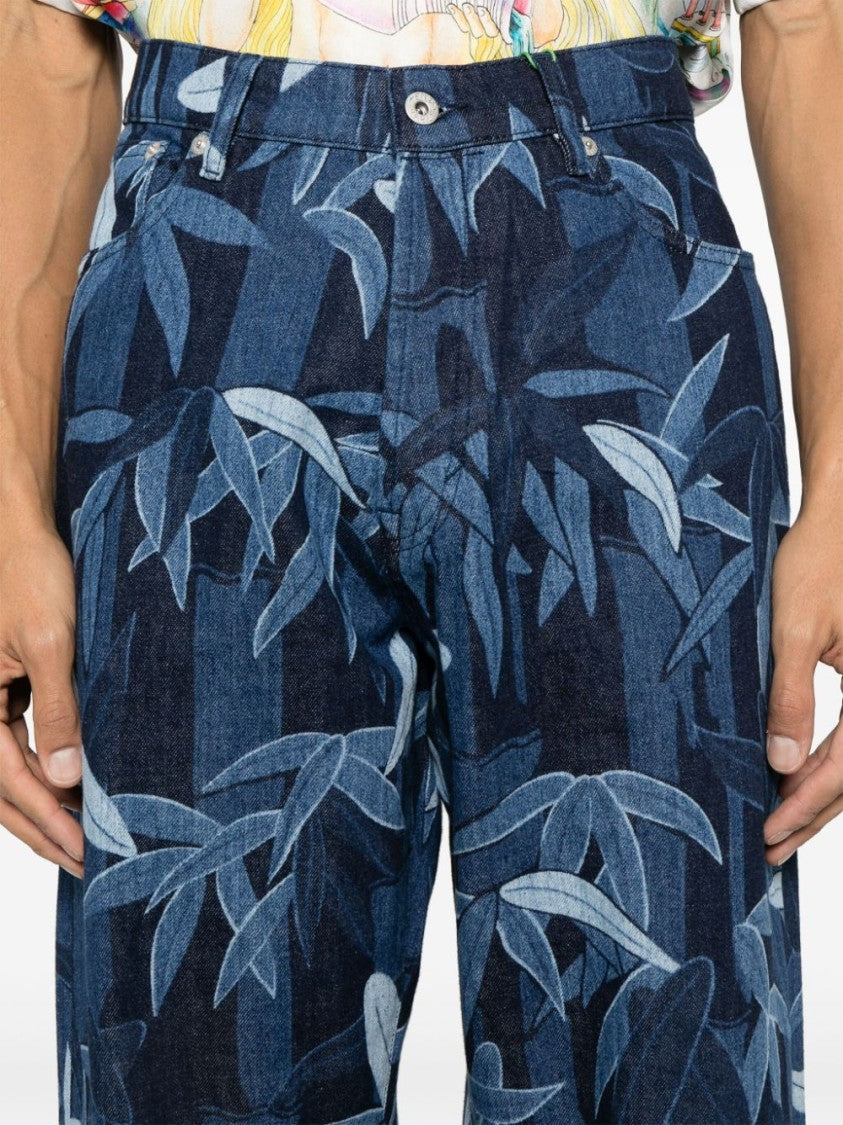 Kenzo Indigo Blue Trousers