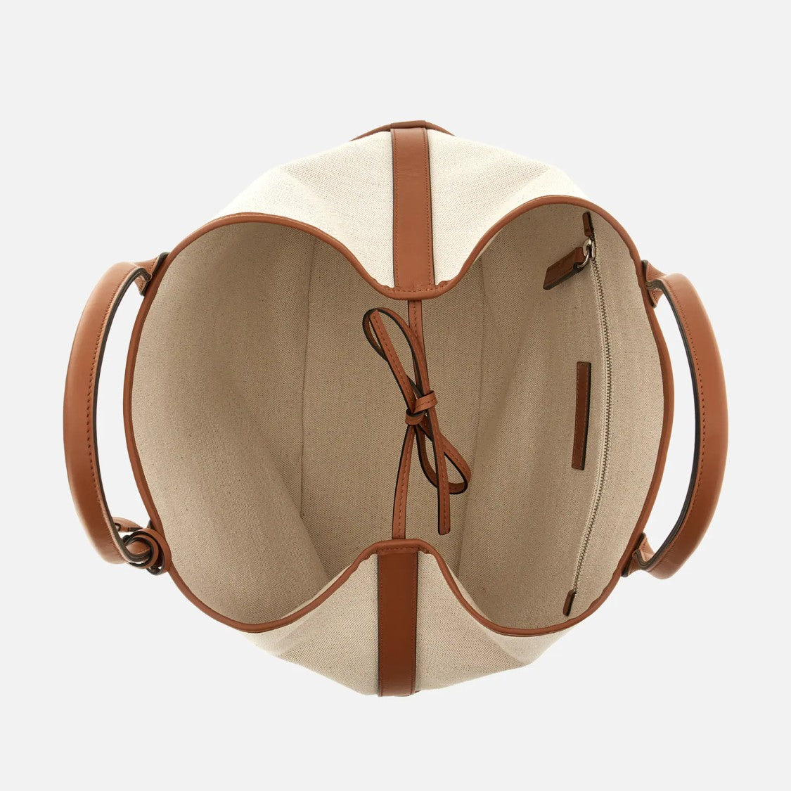 Hogan Spacious Chari Shopping Bag In Address Media Tessuto