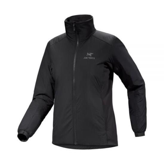 Arc'teryx Minimalist Black Casual Jacket With High Collar And Full Zipper