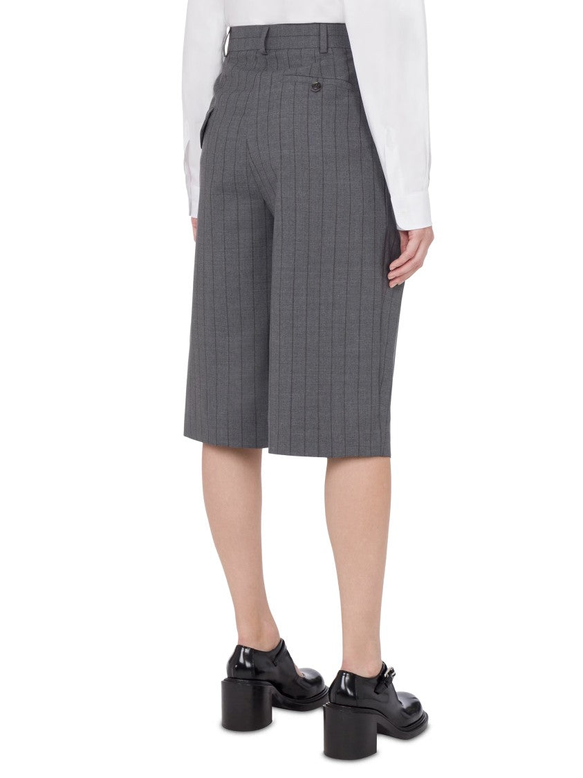 Moschino Tailored Pinstripe Shorts