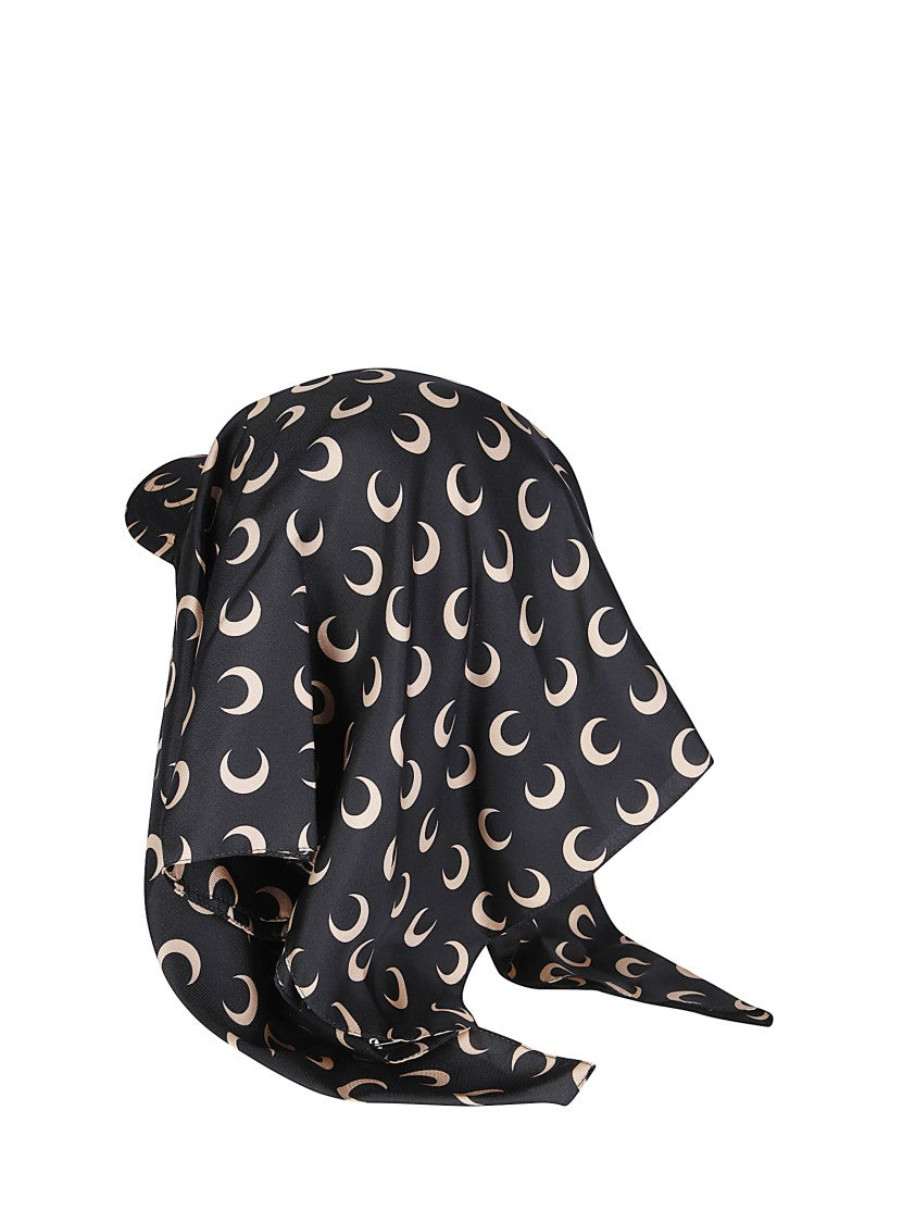 Marine Serre Moon Silk Veiled Cap