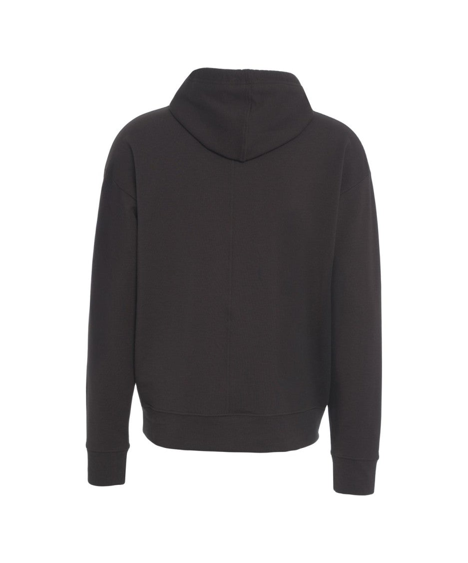 Paolo Pecora Full-Zip Hoodie With Drawstring Hood