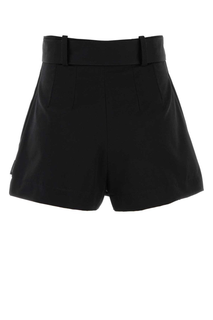 Moncler Black Polyester Blend Shorts