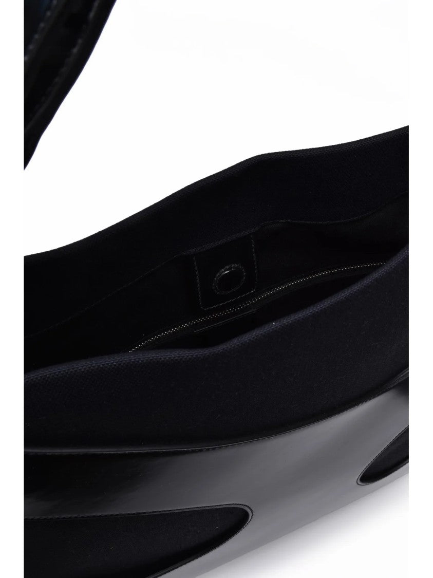 Ferragamo Shoulder Bag Nylon/Cotton - Black