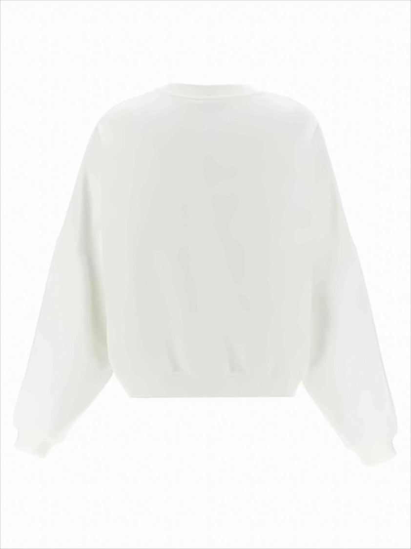 Marni Relaxed Fit Long-Sleeve T-Shirt With Textured Lettering