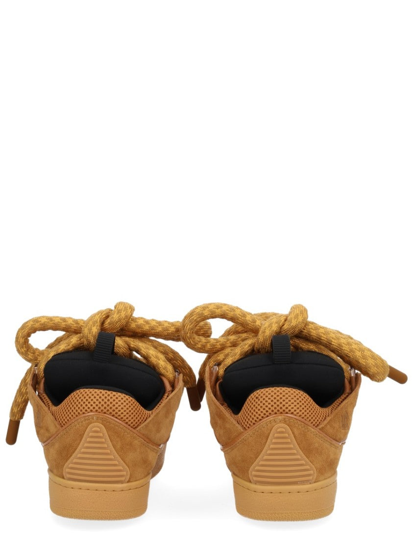 Lanvin Curb Suede Oversized Sneakers