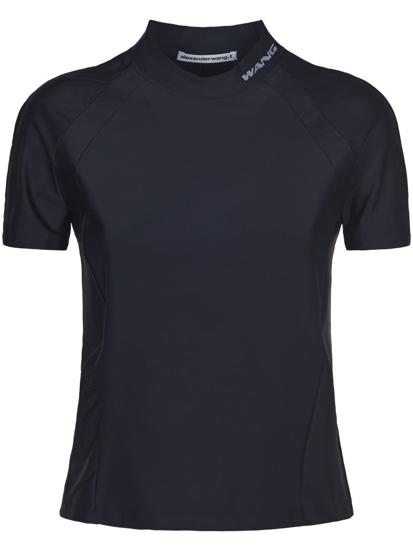 Alexander Wang Short Sleeve Rashguard Top