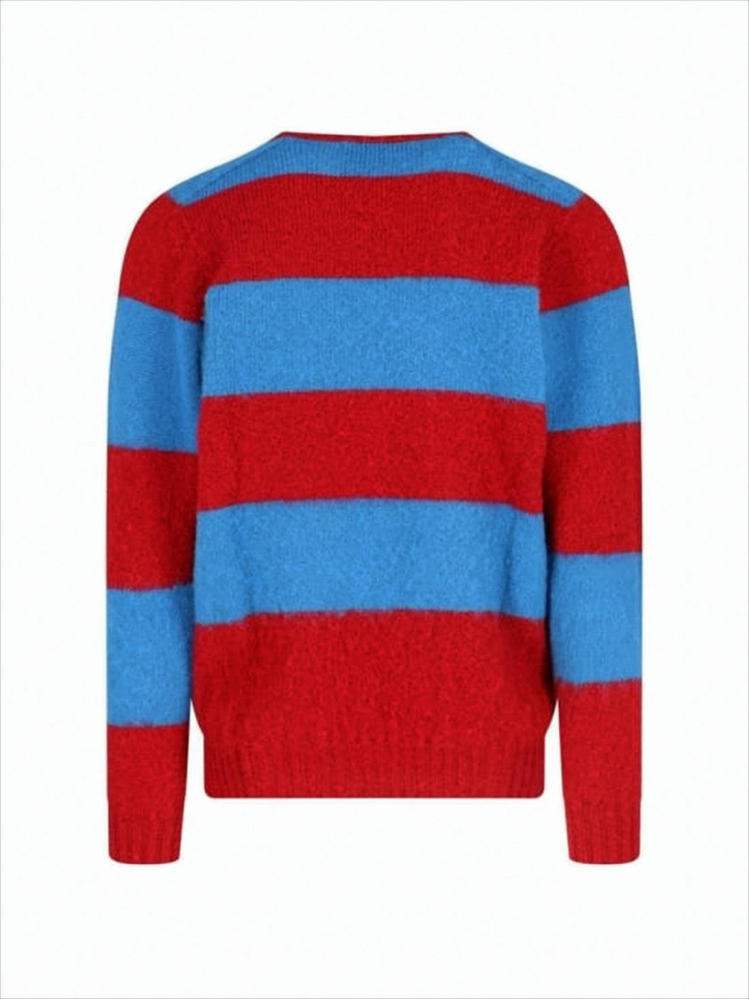 Howlin Bold Horizontal Stripe Wool Sweater