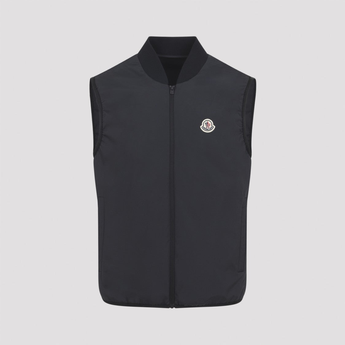 Moncler Versatile Black Jacket With Detachable Inner Layer