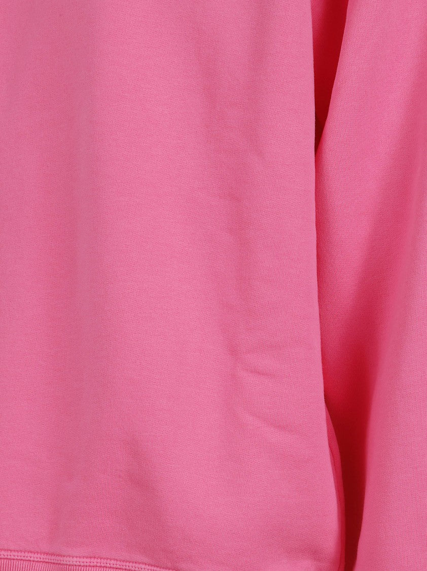 Tom Ford Vibrant Pink Cotton Sweater With Crew Neckline