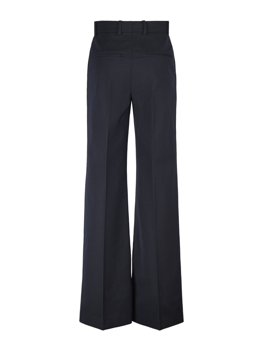 A.P.C. Tailored Wide-Leg Trousers With Concealed Fastening