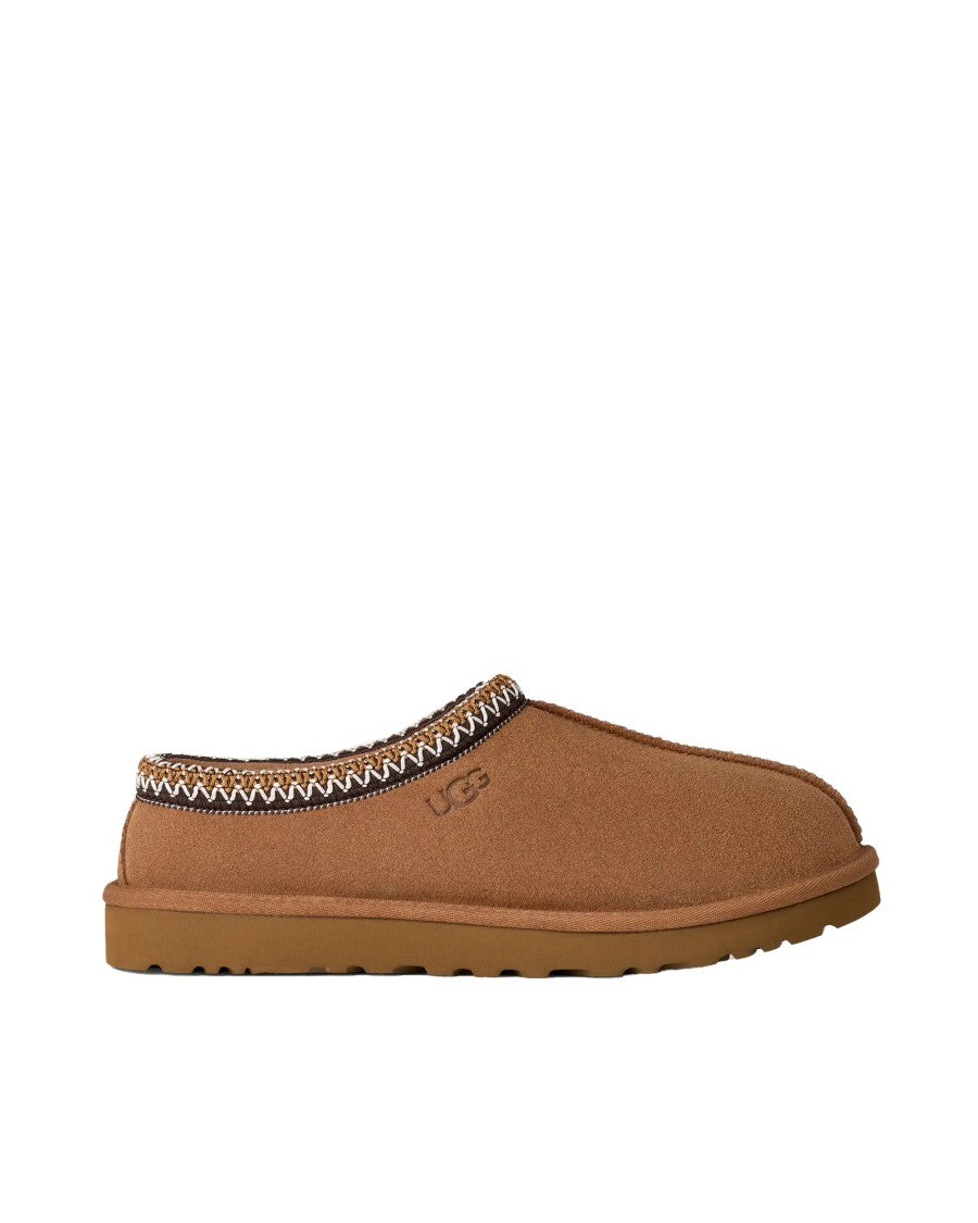 Ugg Slip-On Clog In Soft Suede With Sheepskin Lining