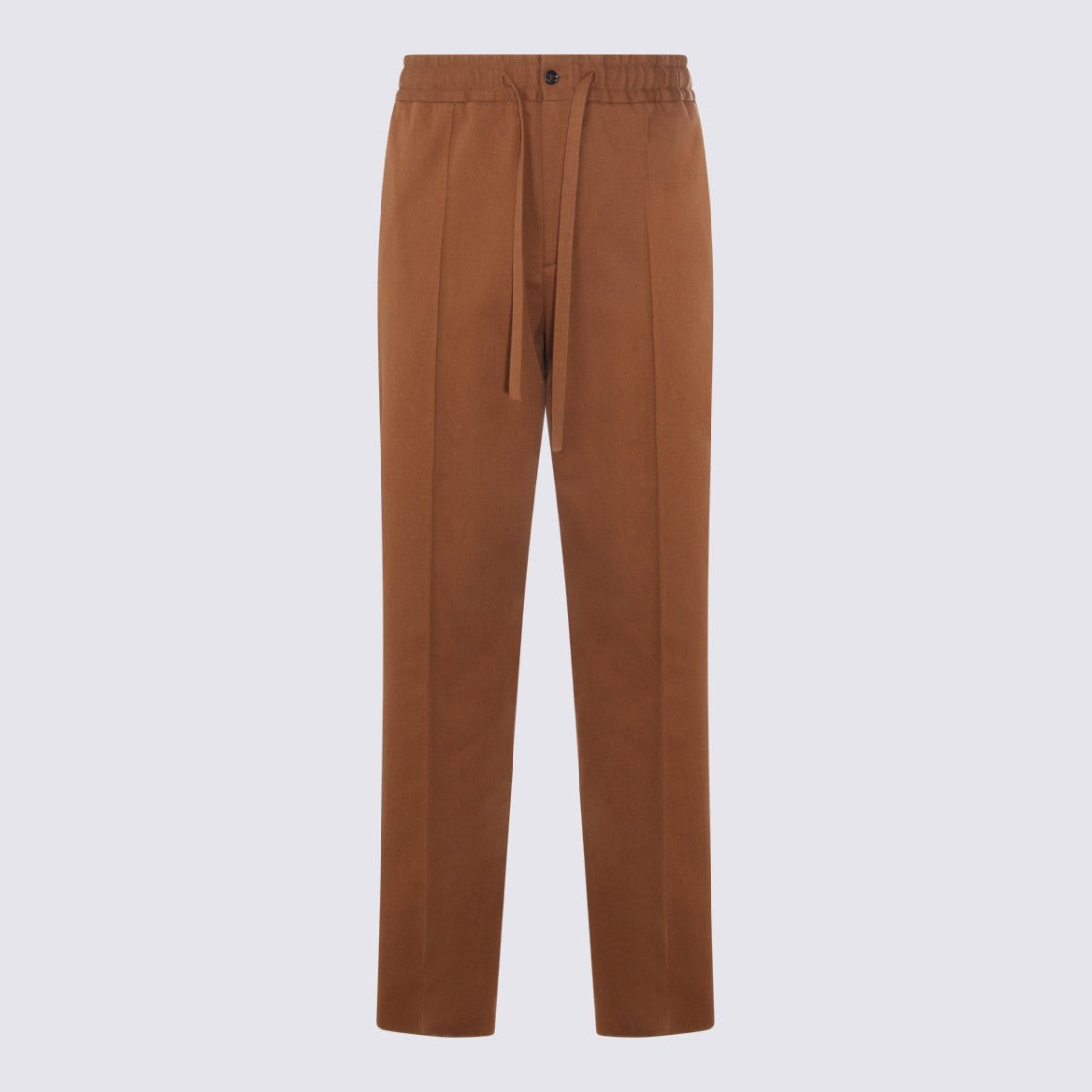 Valentino Straight-Leg Cotton Trousers