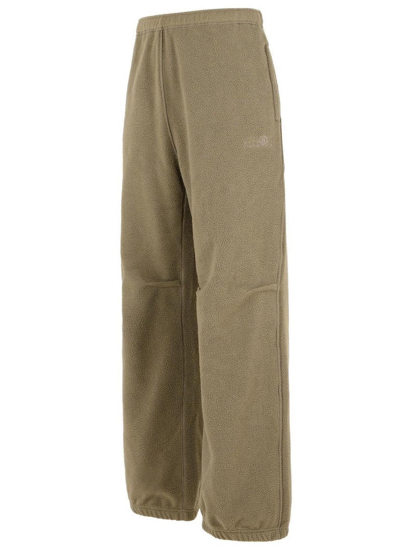 Mm6 By Maison Margiela Taupe Polyester Pants