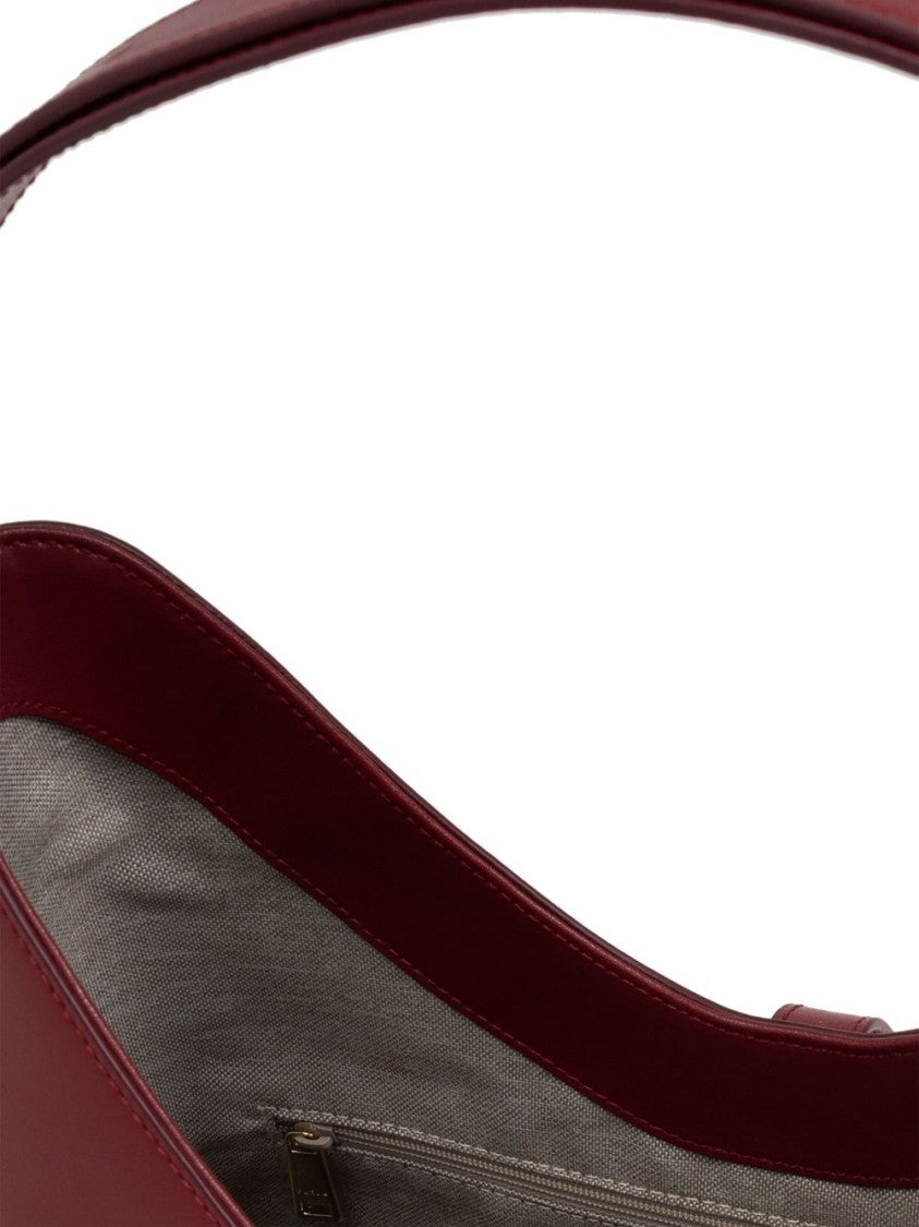 Furla Structured Handbag With Gold-Tone Clasp