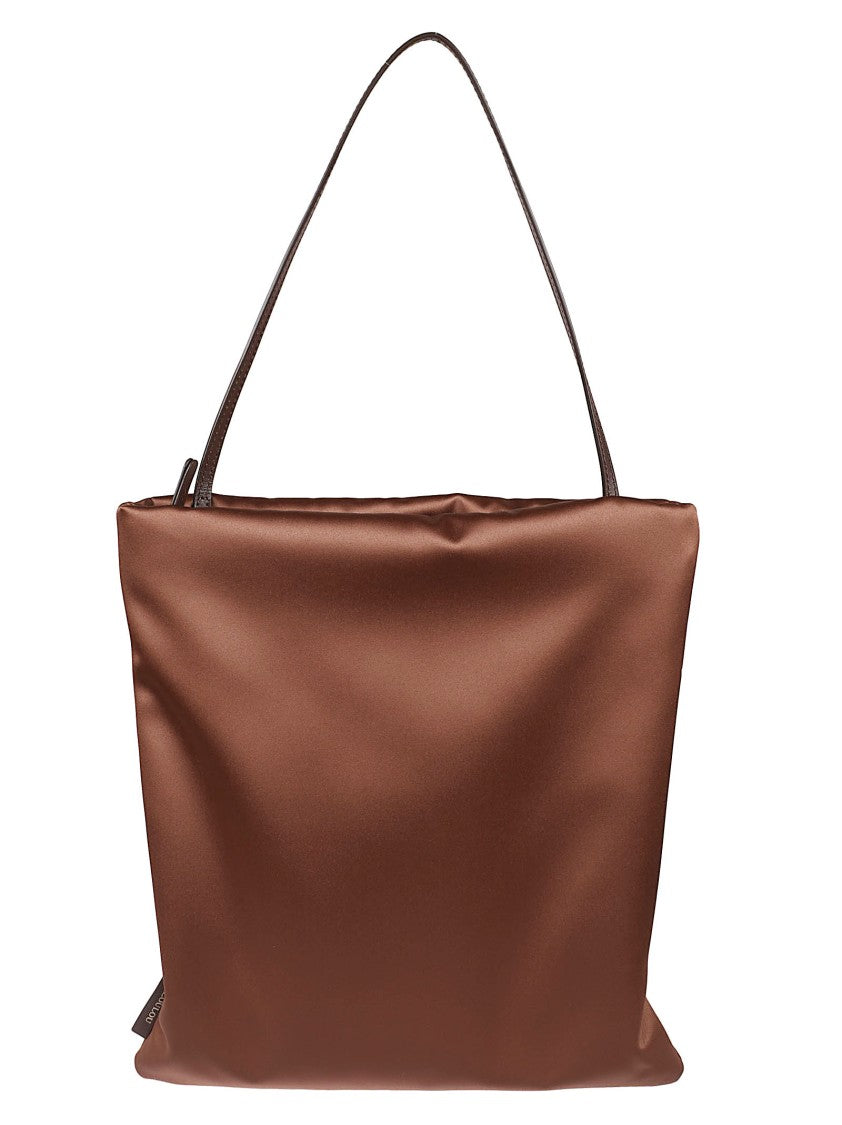 Loulou De Saison Rectangular Shoulder Bag With Satin-Finish And Minimalist Design