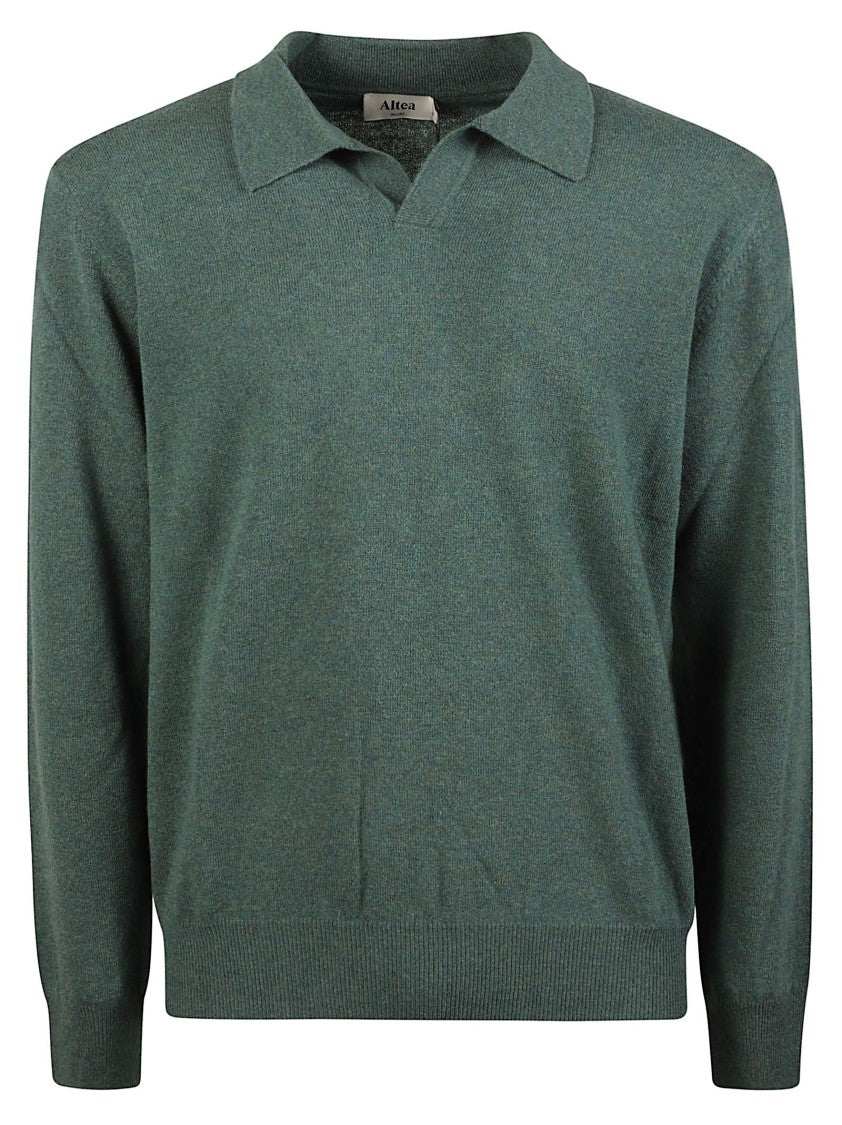 Altea Polo Neck Virgin Wool Sweater