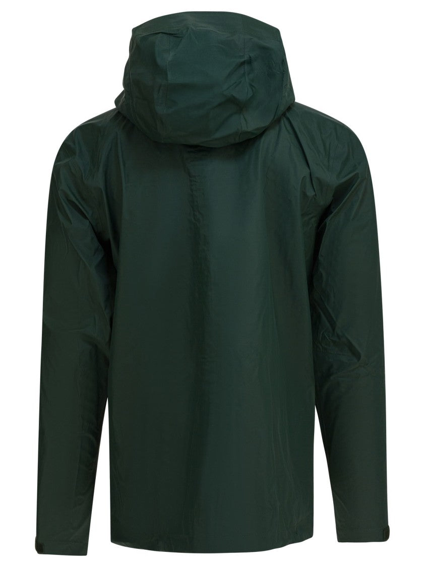 Patagonia Waterproof 3-Layer Rain Jacket With Adjustable Features