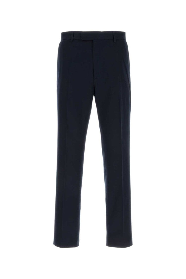 Gucci Navy Blue Gabardine Pant
