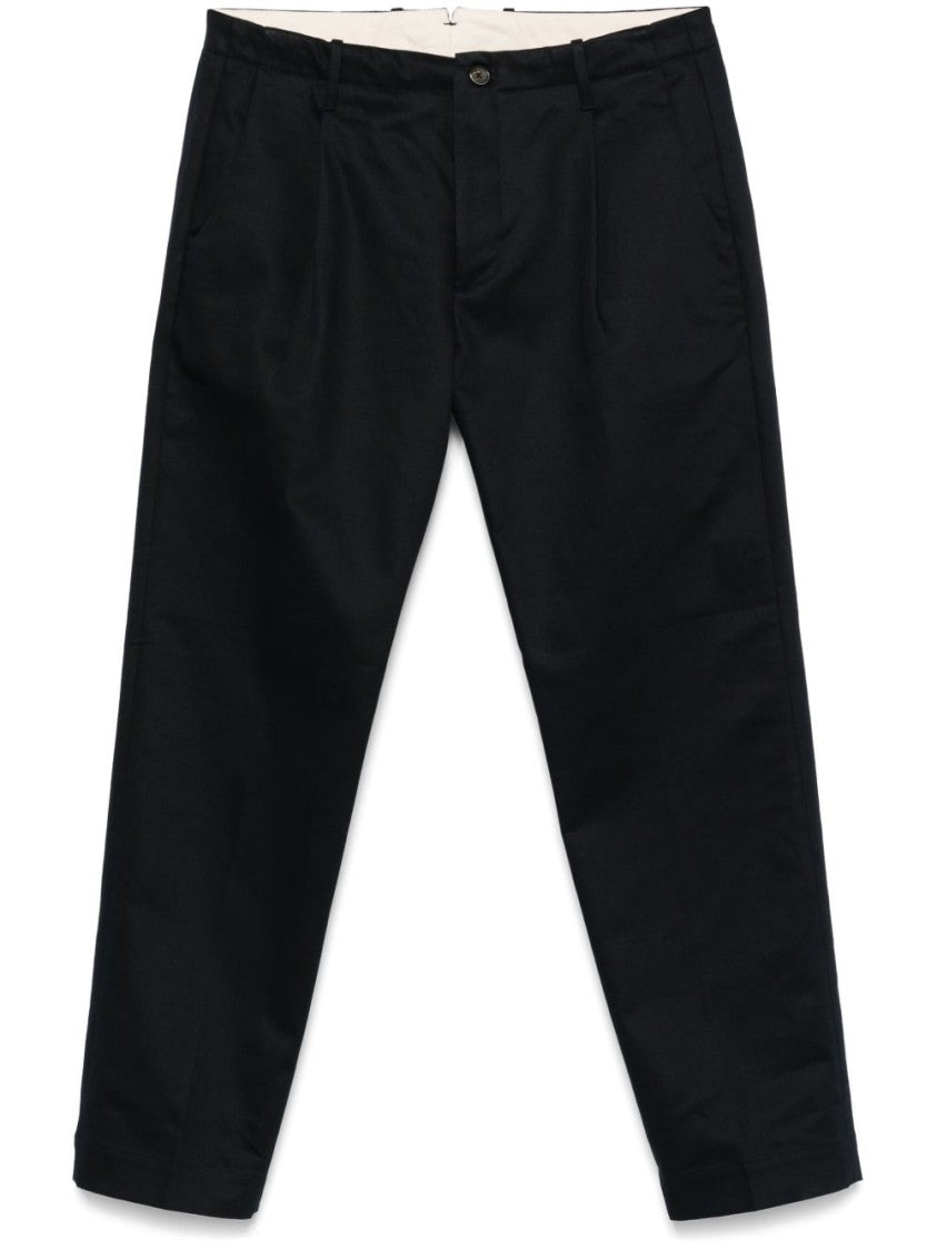 Nine In The Morning Navy Blue Chino Pants