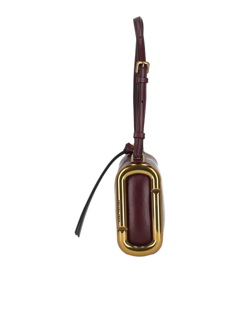 Marc Jacobs Burgundy The Juliette Leather Shoulder Bag