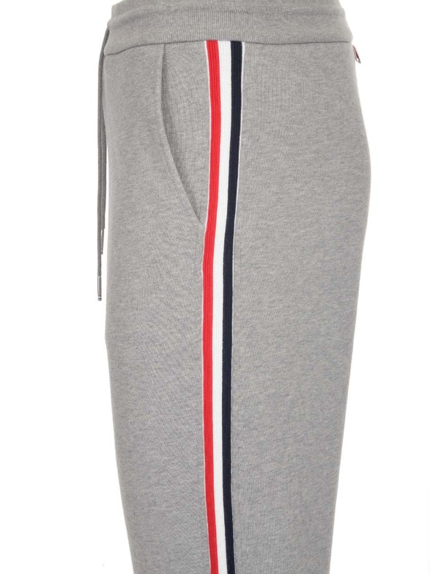 Thom Browne Relaxed Fit Grey Trousers