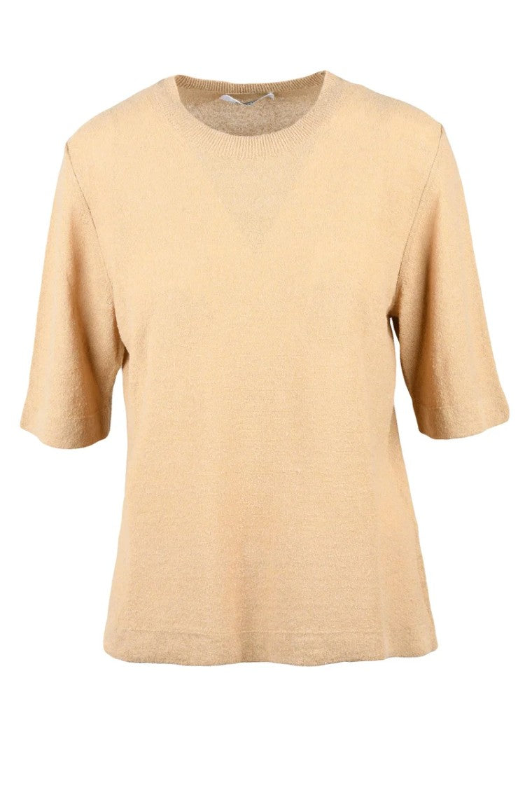 Max Mara Liana Sponge Effect Knit - Beige