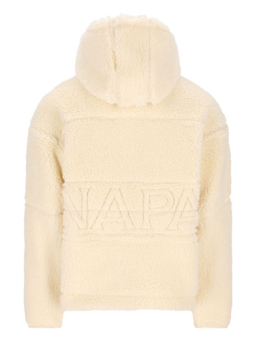 Napapijri Jacket In Soft Teddy Fleece
