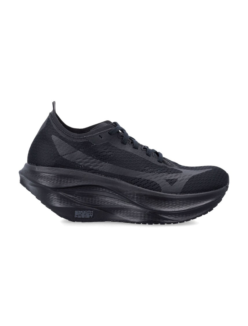 Comme Des Garçons X Mizuno Black Wave Rebellion Mesh Sneakers