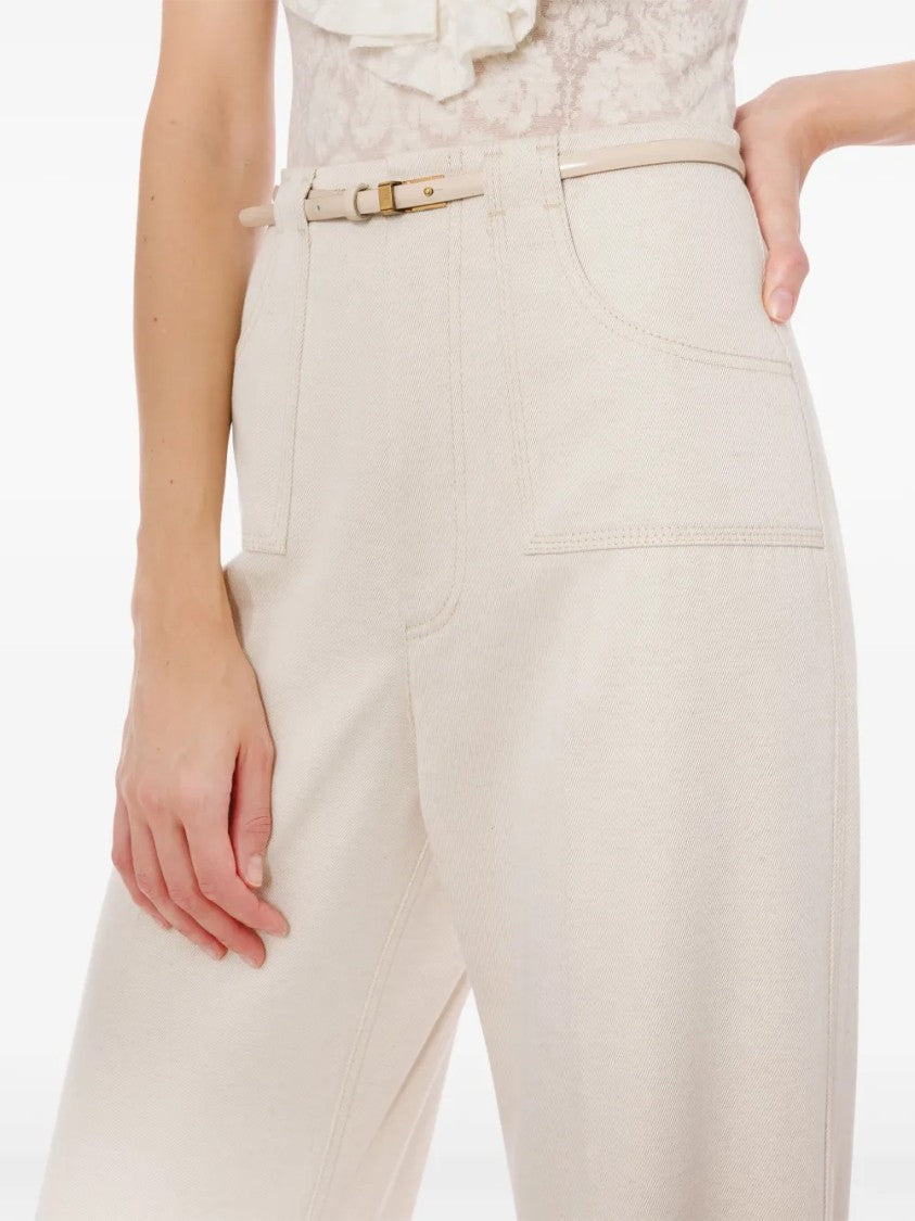 Philosophy Di Lorenzo Serafini Classic Tailored Straight Leg Cut Pants