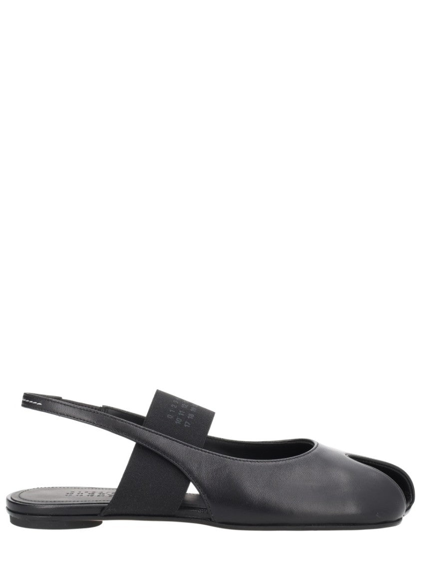 Mm6 By Maison Margiela Anatomical Split-Toe Leather Slingback Sandals