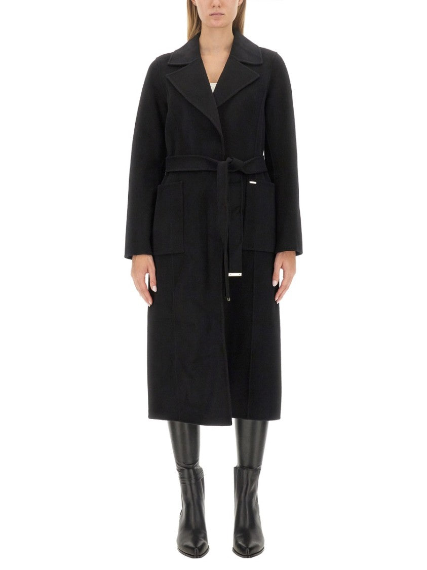 Michael Michael Kors Black Tailored Long Coat