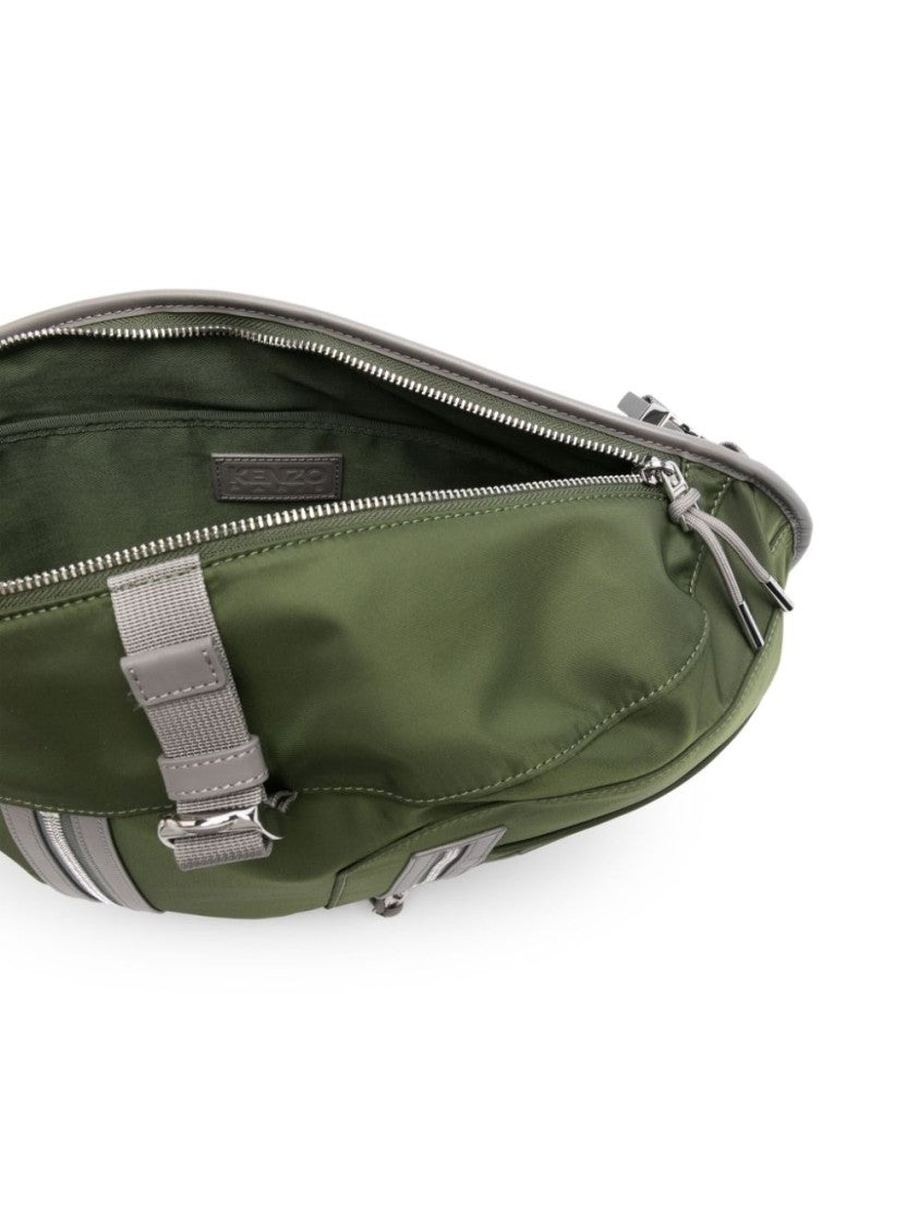 Kenzo Khaki Green Shell Backpack