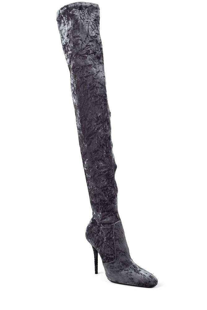 Saint Laurent Talia Thigh-High Boots