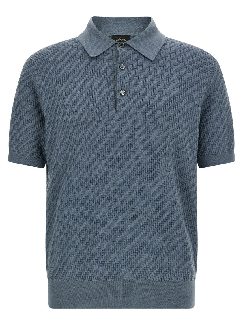 Brioni Weaving Polo Plot