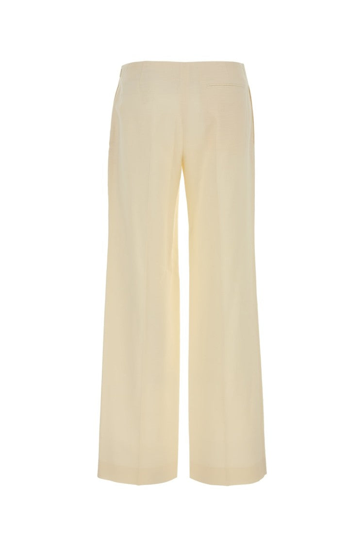 The Row High-Waisted Wide-Leg Trousers
